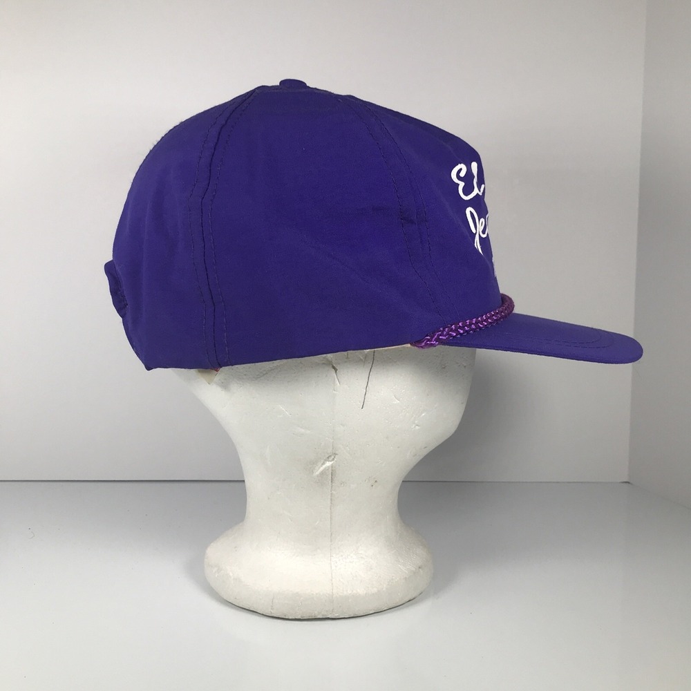 Vintage‎ Ed And Jeans Market purple baseball cap rope Headwear KC - Picture 4 of 5